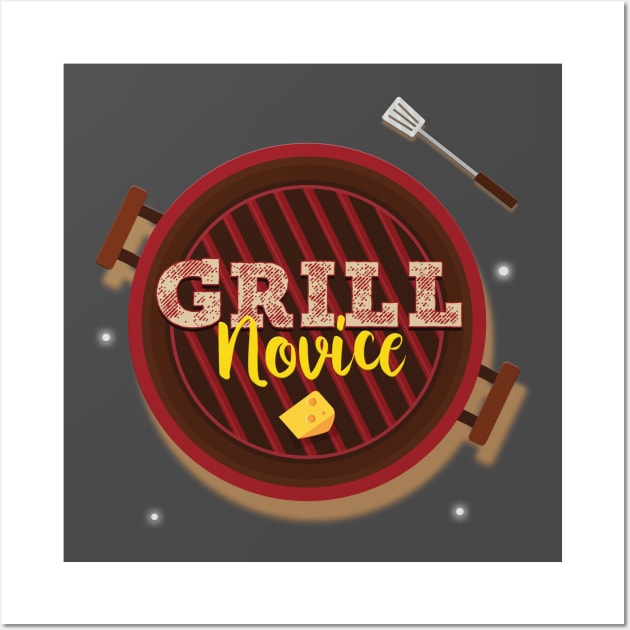 Grill Novice Wall Art by PlimPlom